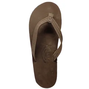 Rainbow Sandals Womens Premier/Classic Leather Single Layer With Arch Narrow Strap -  eXpresso Rainbow Stripe