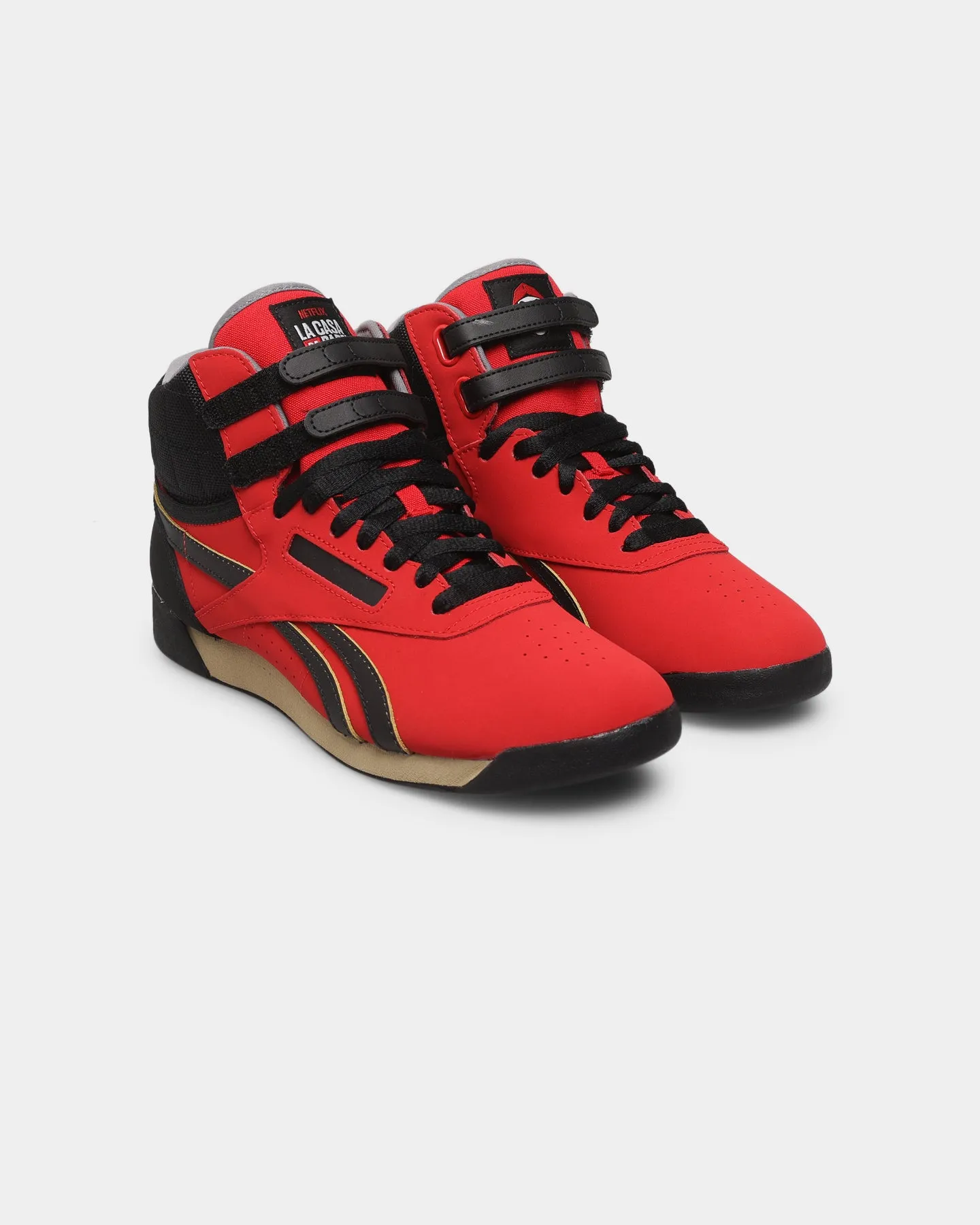 Reebok Women's F/S Hi Vector Red/Core Black