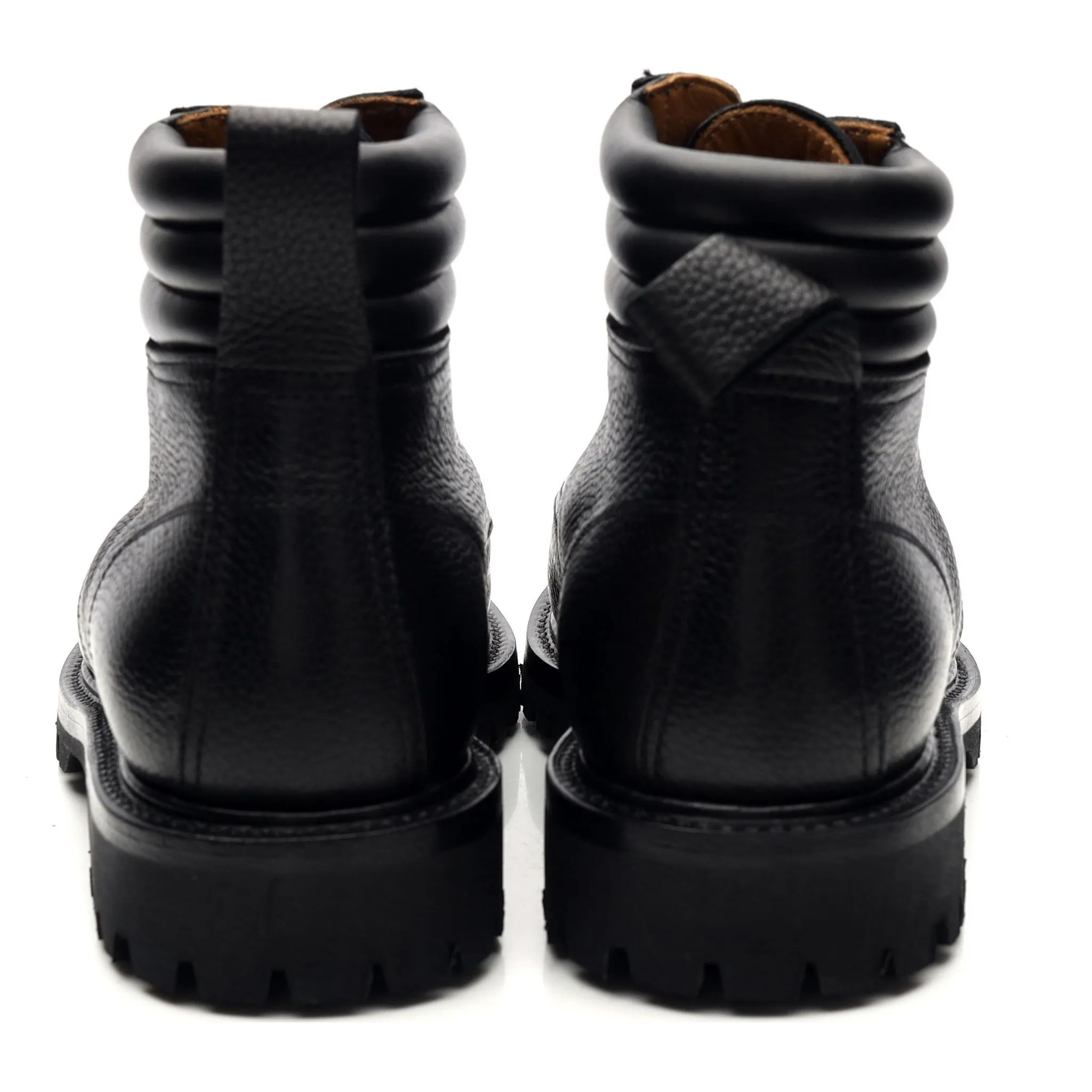 'Salvia' Black Leather Boots UK 7 EU 41