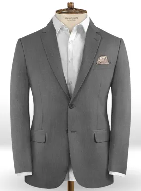 Scabal Flat Gray Wool Jacket