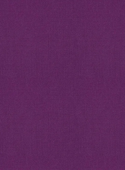 Scabal Hot Purple Wool Pants