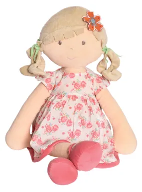 Scarlet X-Large Doll Beige Hair in Pink Floral Dress