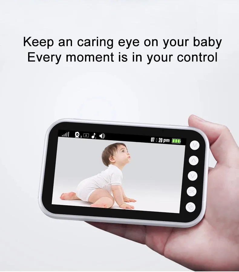 Smart Baby Monitor Security Camera Wireless