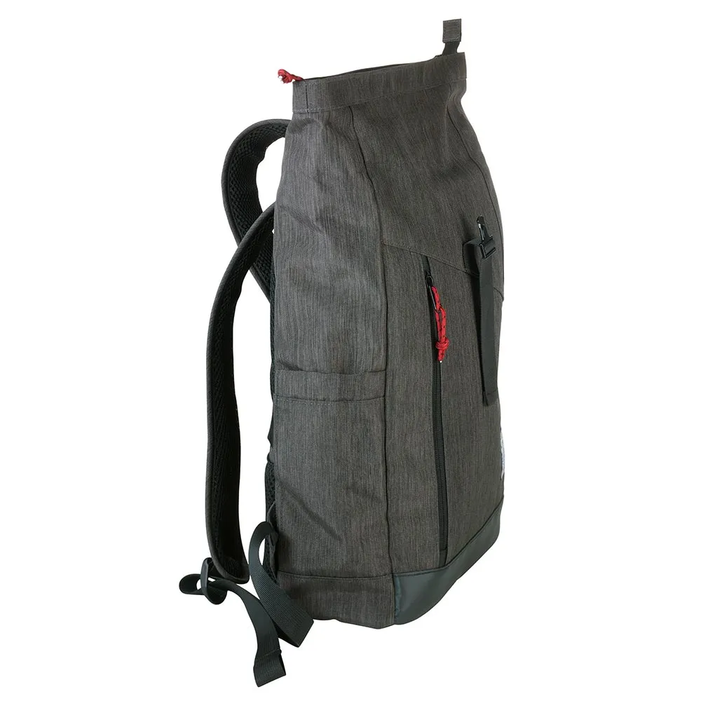 Troika Roll Top Backpack Anthracite/Black