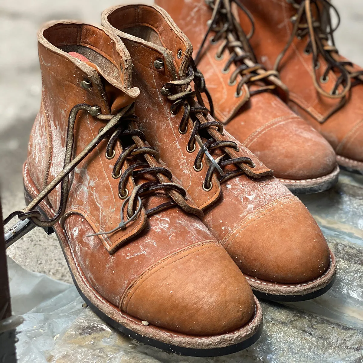 Vintage Rios Boot No.92 | Stone-Washed Tan