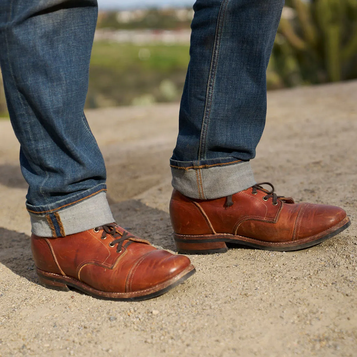 Vintage Rios Boot No.92 | Stone-Washed Tan