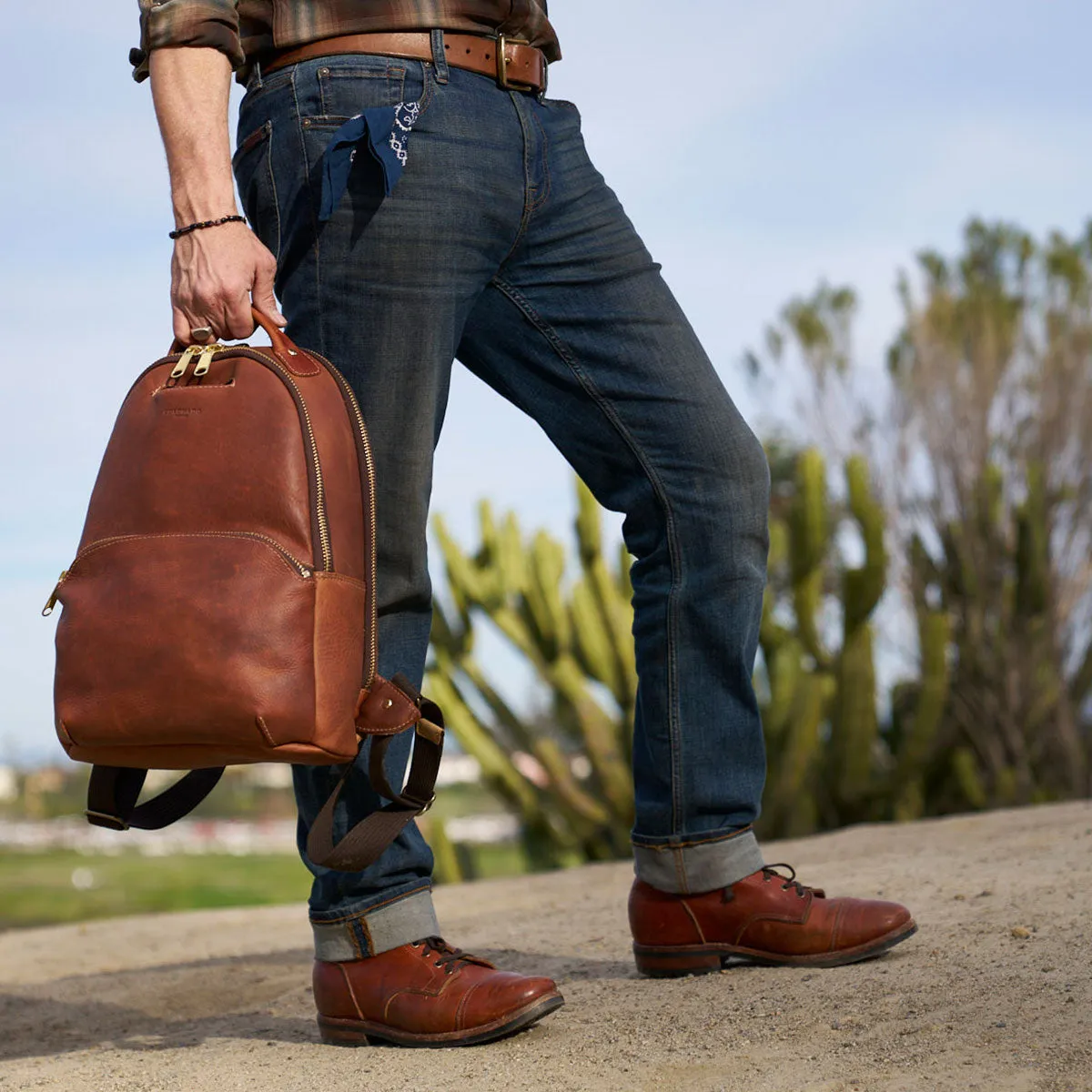 Vintage Rios Boot No.92 | Stone-Washed Tan