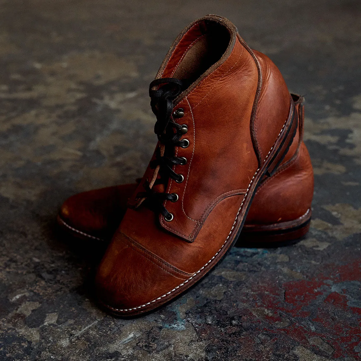 Vintage Rios Boot No.92 | Stone-Washed Tan