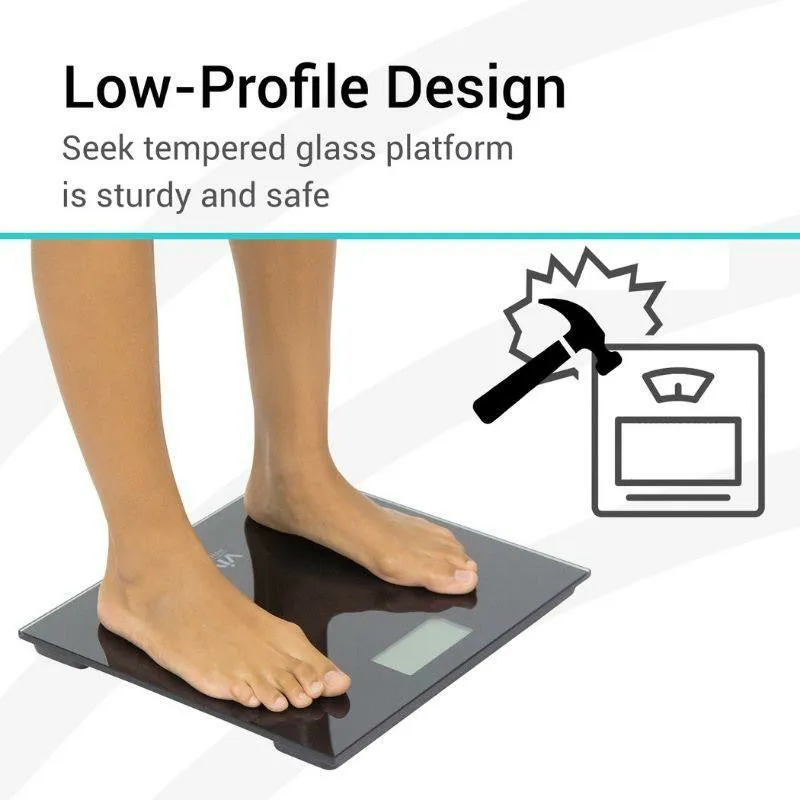 Vive Health Bariatric Scale Compatible with Smart Devices - Black