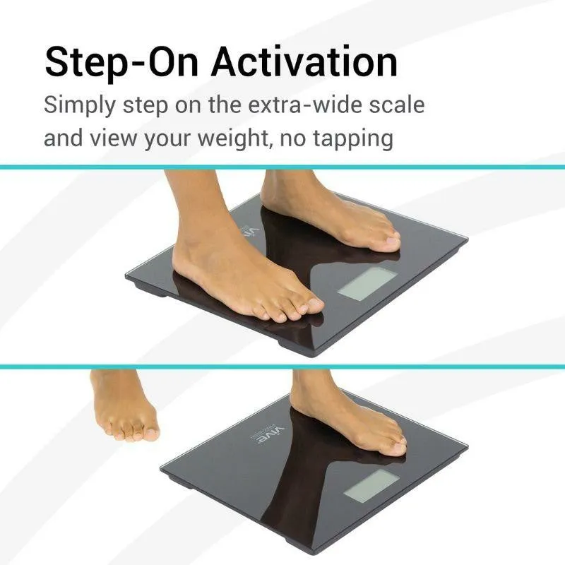 Vive Health Bariatric Scale Compatible with Smart Devices - Black