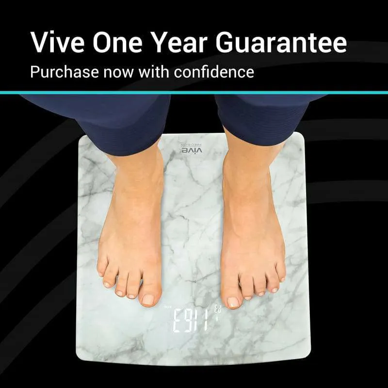 Vive Health Digital Marble Smart Scale