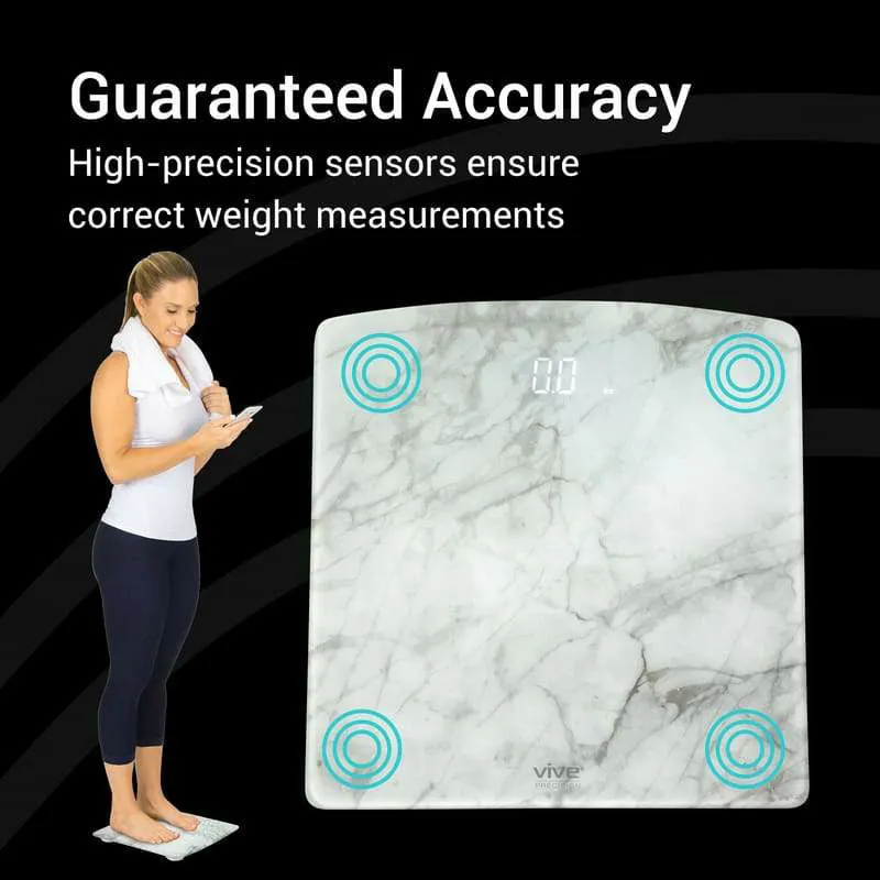 Vive Health Digital Marble Smart Scale