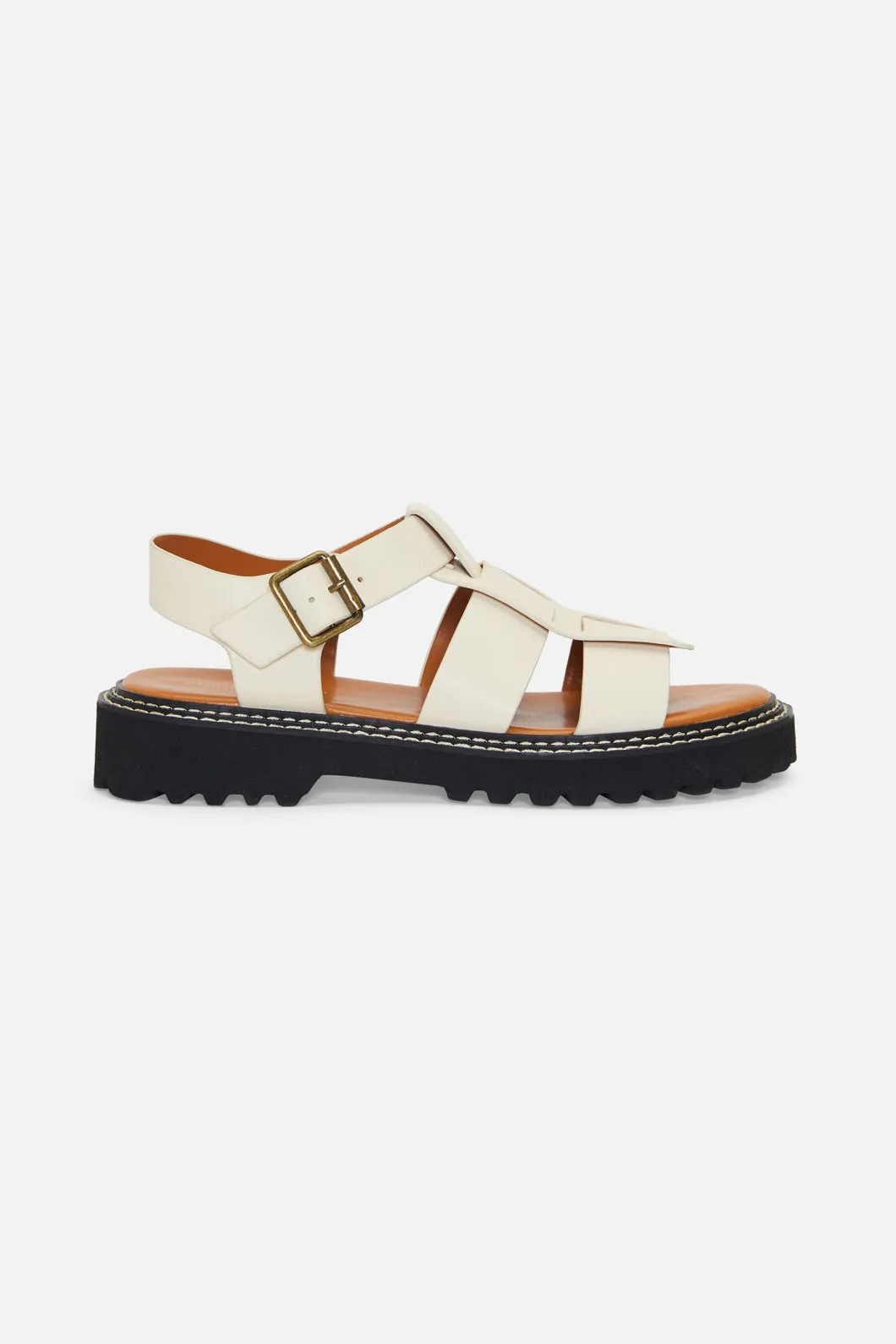 Wide Strap Sandal