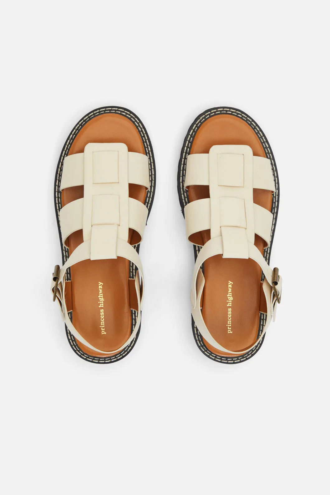 Wide Strap Sandal