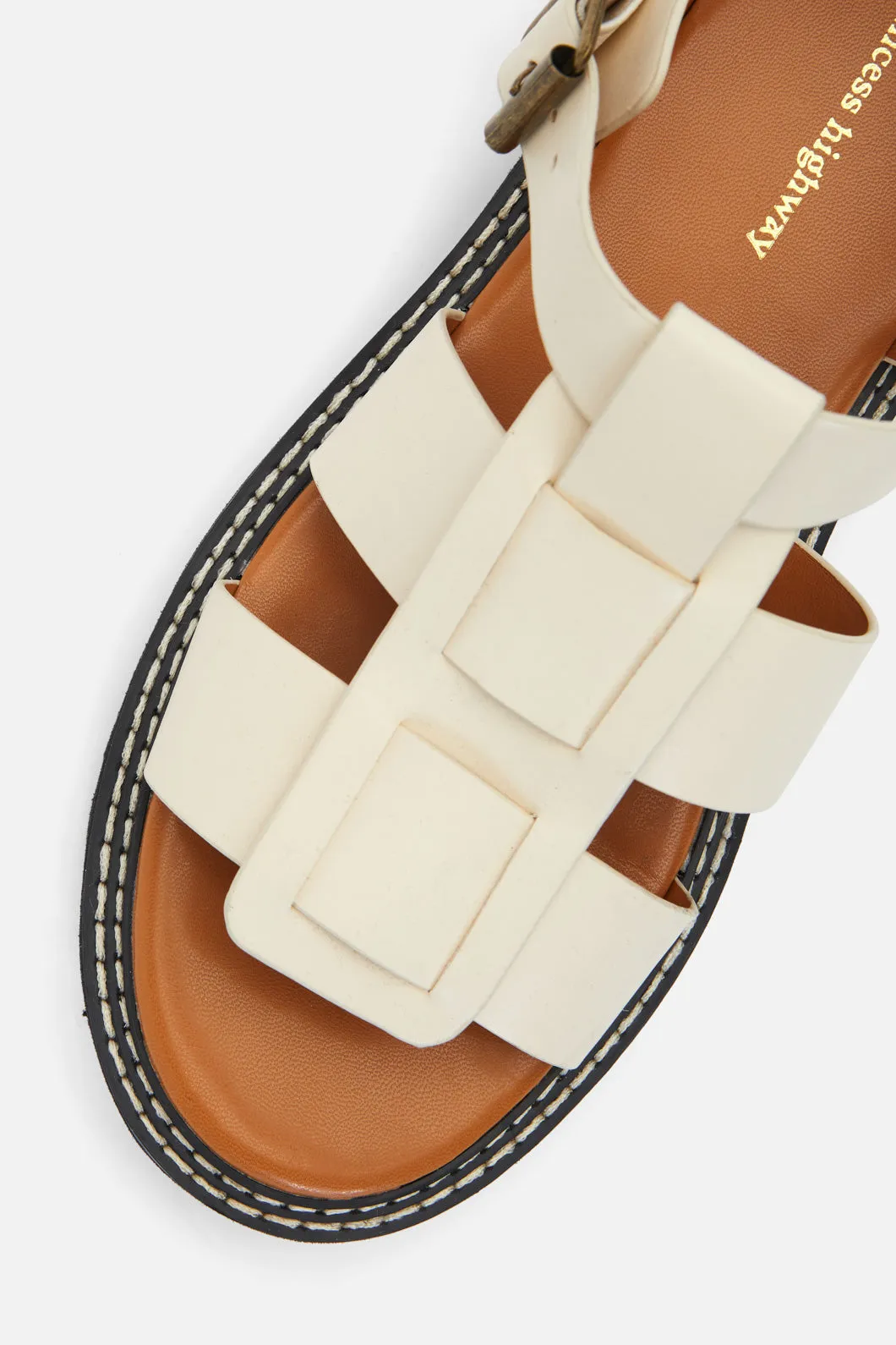 Wide Strap Sandal