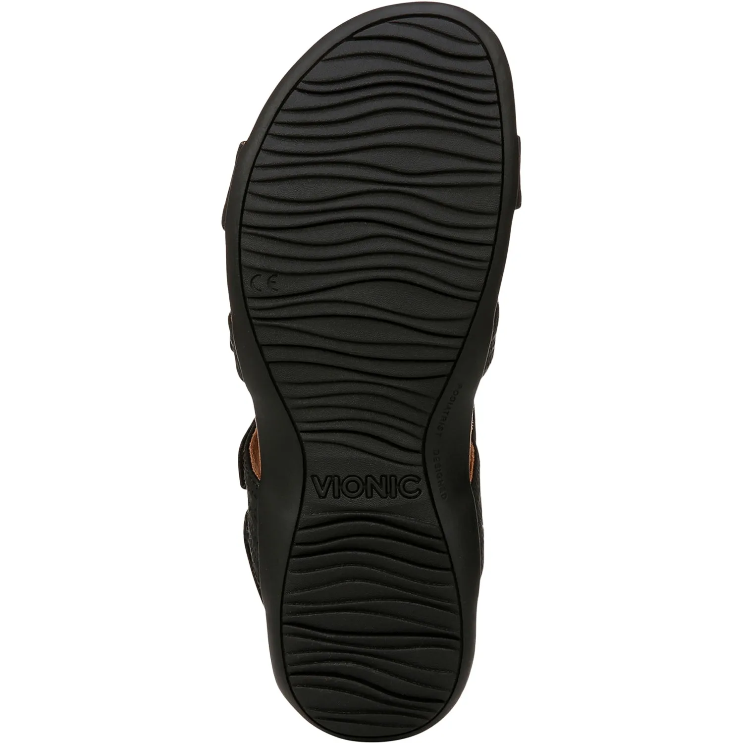 Women's Vionic Amber Pearl Black Woven Synthetic