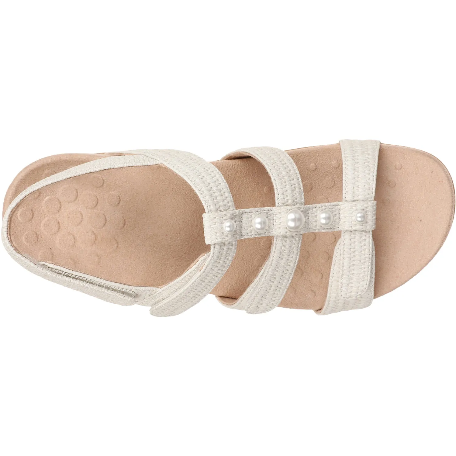 Women's Vionic Amber Pearl Cream Woven Synthetic