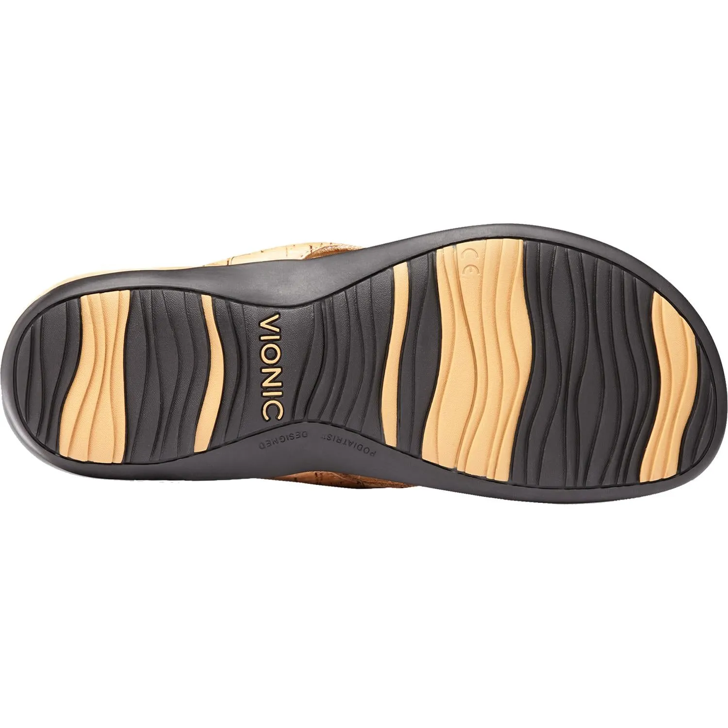 Women's Vionic Bella II Gold Cork