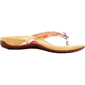 Women's Vionic Bella II White Floral Patent