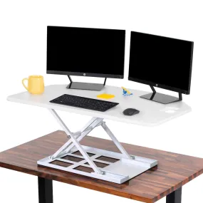 X-Elite Premier 40" Standing Desk Converter - White